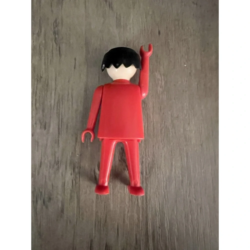 Vintage 1974 Playmobil Red Geobra Figure Very Good Condition‎